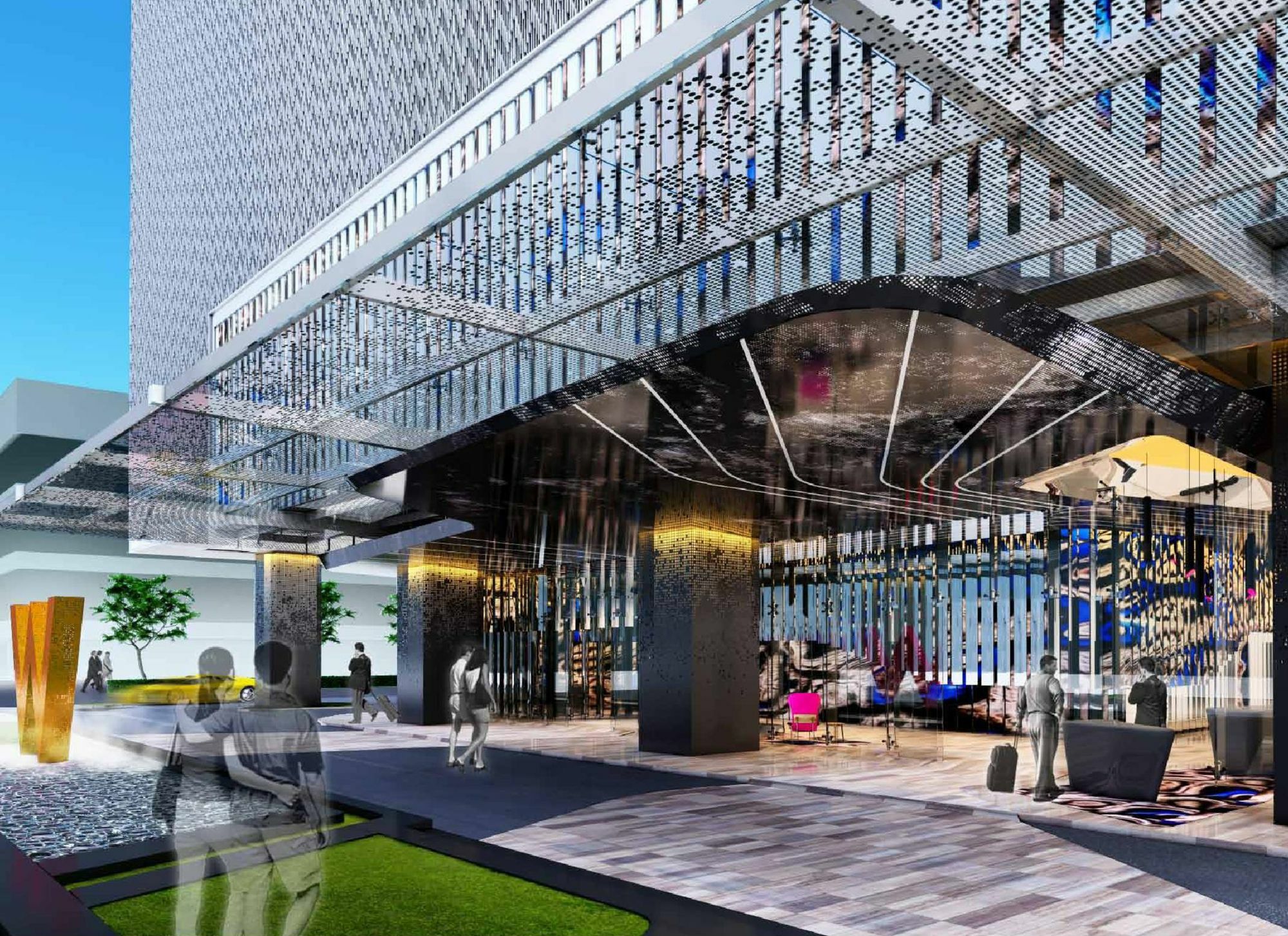 W Kuala Lumpur Hotell Exteriör bild